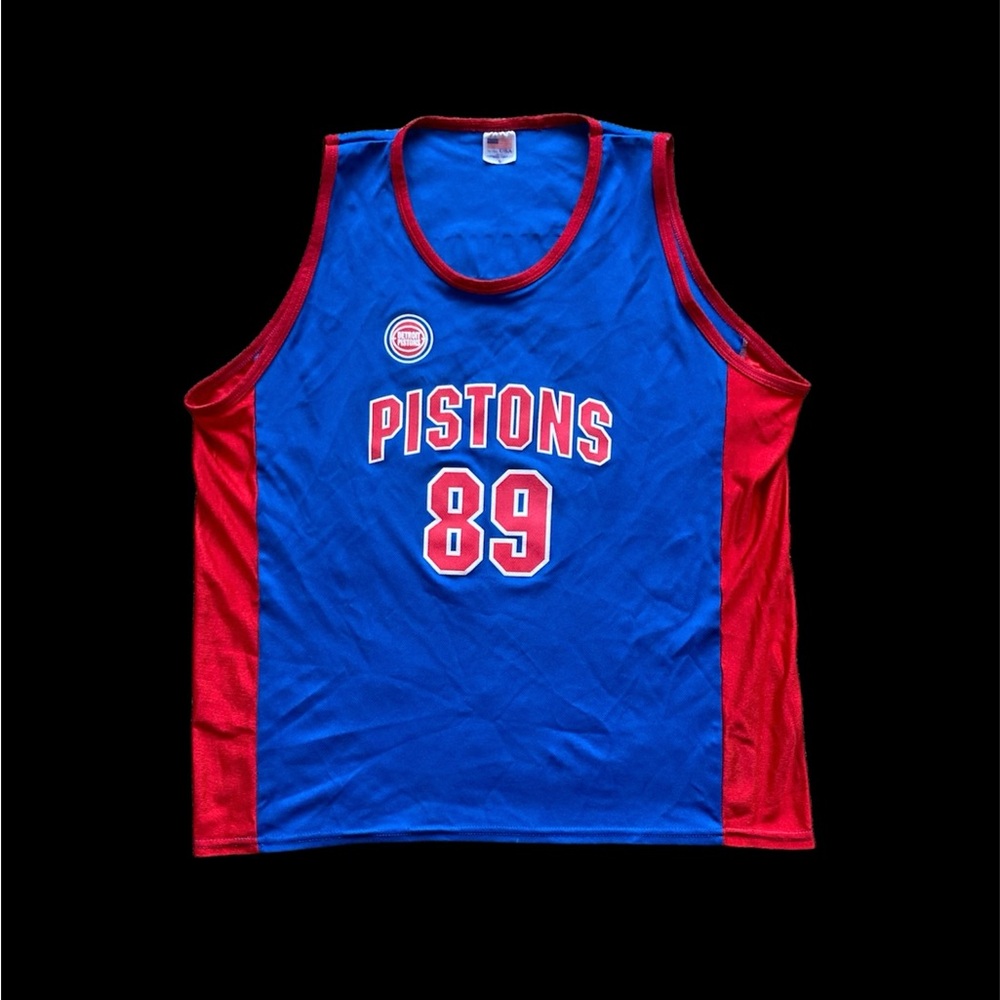Vintage 1990 Detroit Pistons NBA Champions Jersey USA Coca-Cola Rare basketball